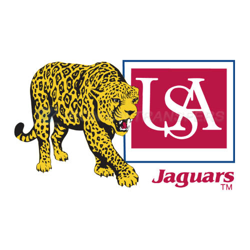 South Alabama Jaguars Iron-on Stickers (Heat Transfers)NO.6187